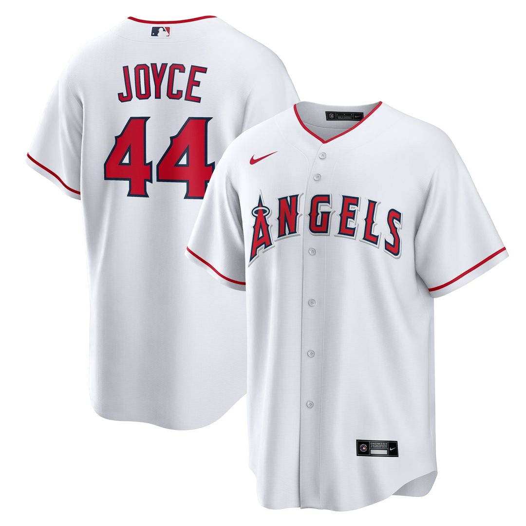 Ben Joyce Los Angeles Angels Nike Home Replica Jersey - White | MLB Fan Gear