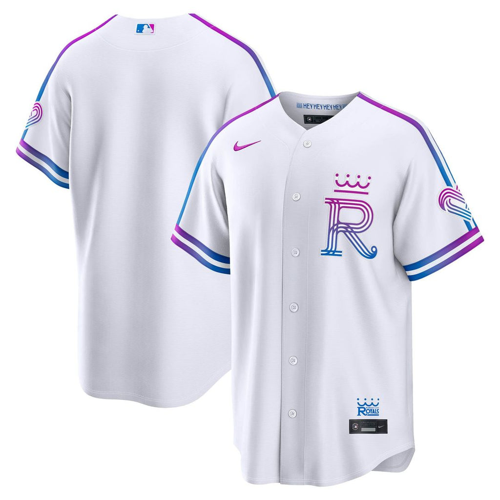 Kansas City Royals Nike 2026 City Connect Stadium Jersey - White | MLB Fan Gear