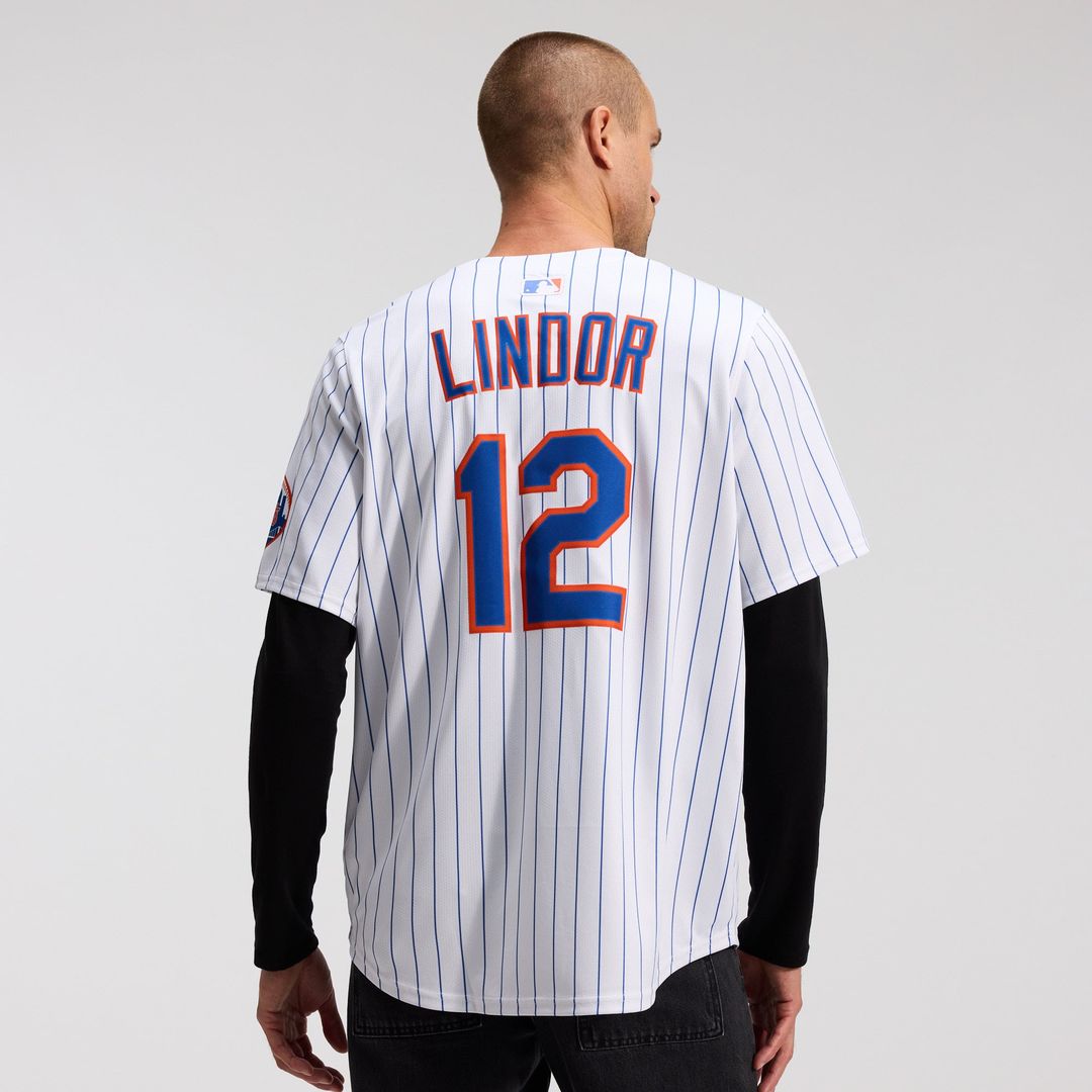 Francisco Lindor New York Mets Nike Home Limited Jersey - White | MLB Fan Gear