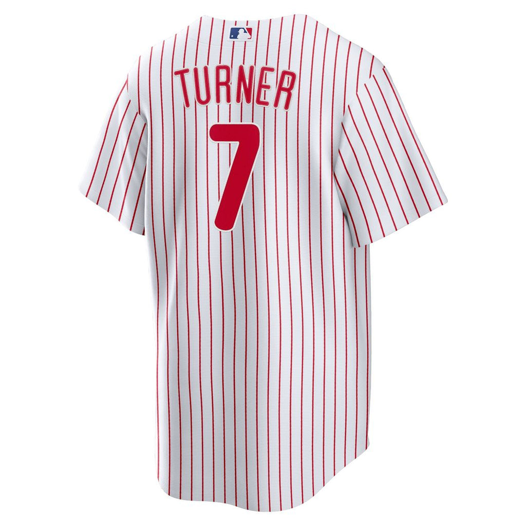 Trea Turner Philadelphia Phillies Nike Home Replica Player Jersey - White | MLB Fan Gear