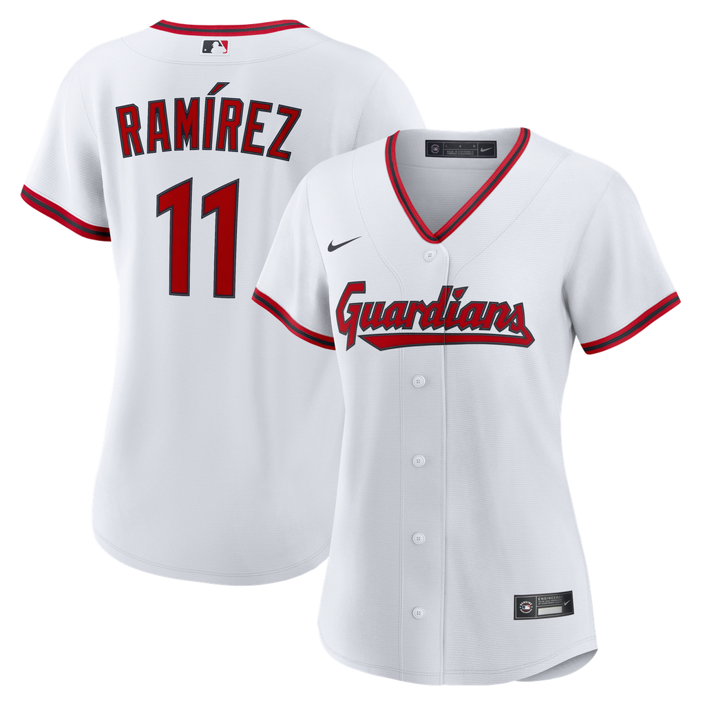 José Ramírez Cleveland Guardians Nike Women's Home Replica Jersey - White | MLB Fan Gear