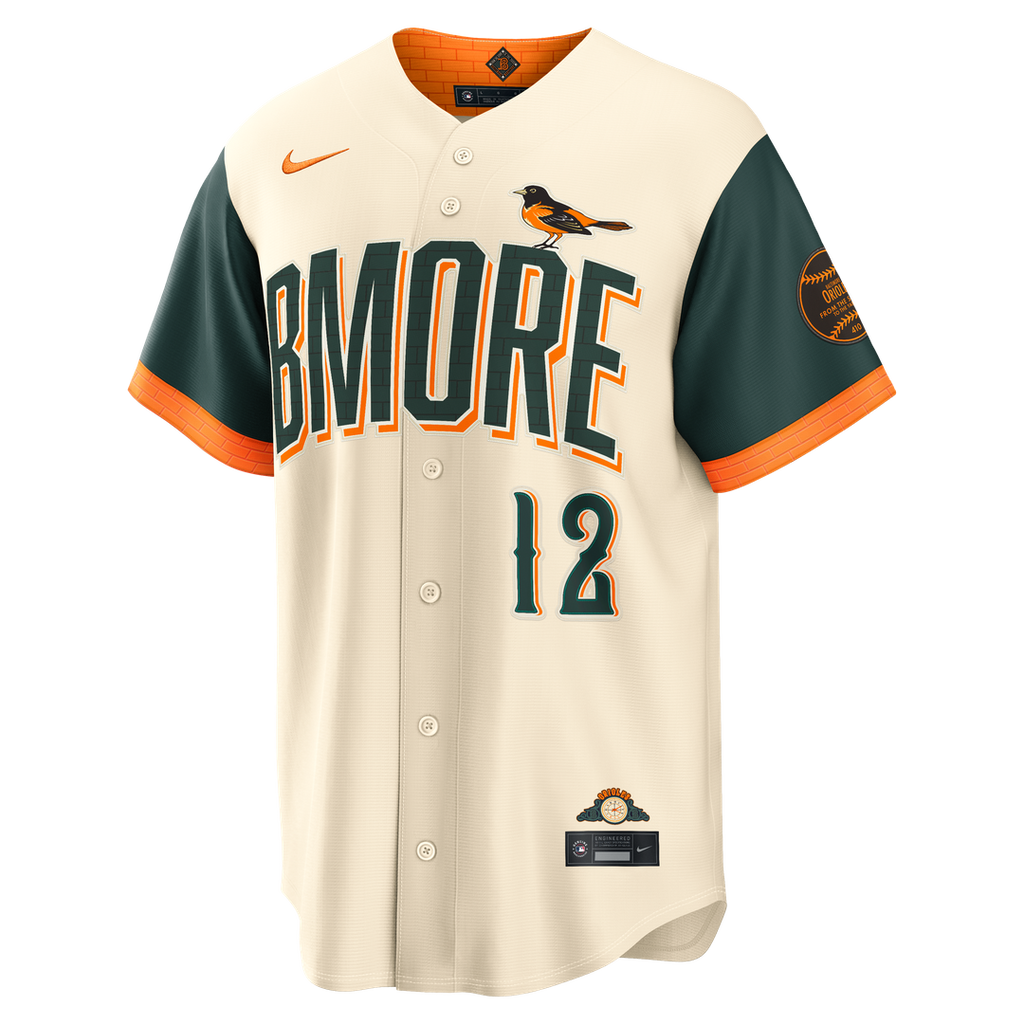 Dylan Beavers Baltimore Orioles Nike 2026 City Connect Stadium Jersey - Cream | MLB Fan Gear