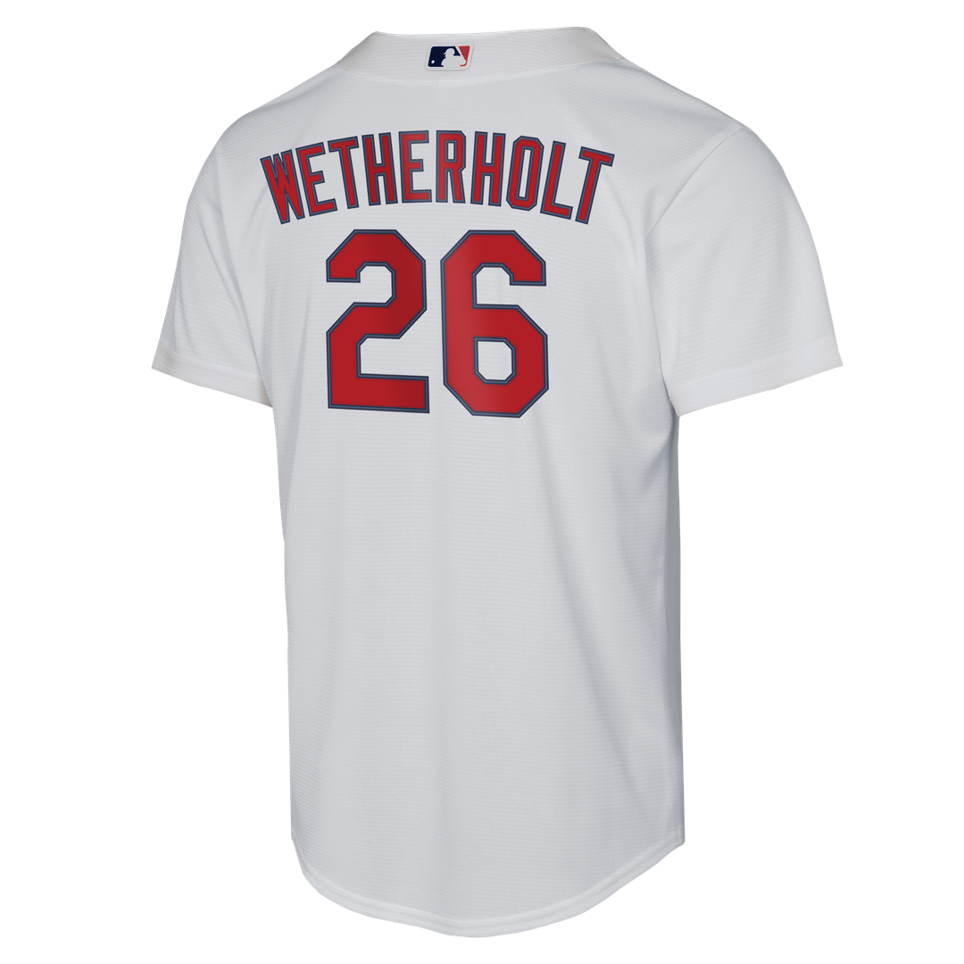 JJ Wetherholt St. Louis Cardinals Nike Youth Home Replica Jersey - White | MLB Fan Gear