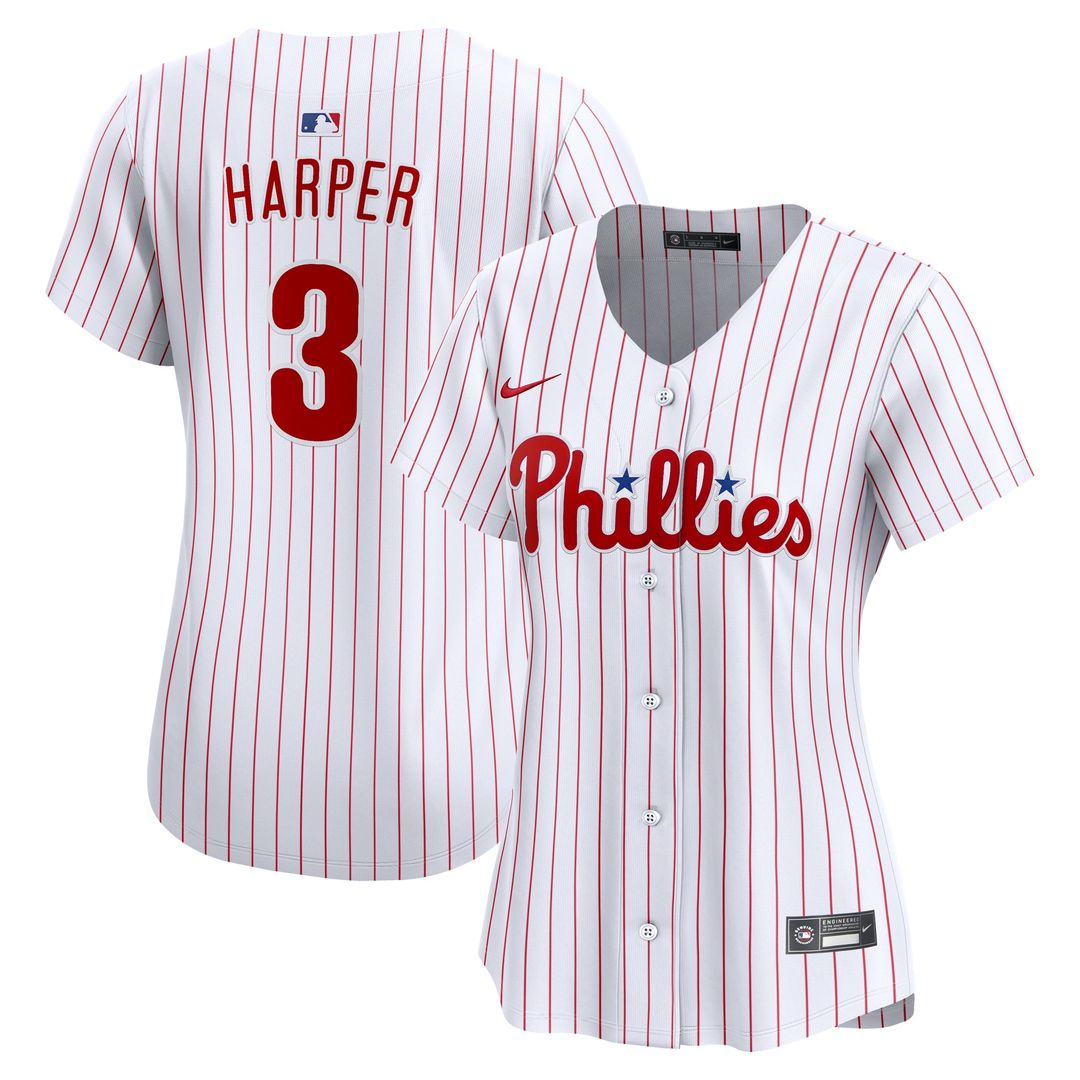 Bryce Harper Philadelphia Phillies Nike Women's Alternate Limited Player Jersey - Light Blue | MLB Fan Gear