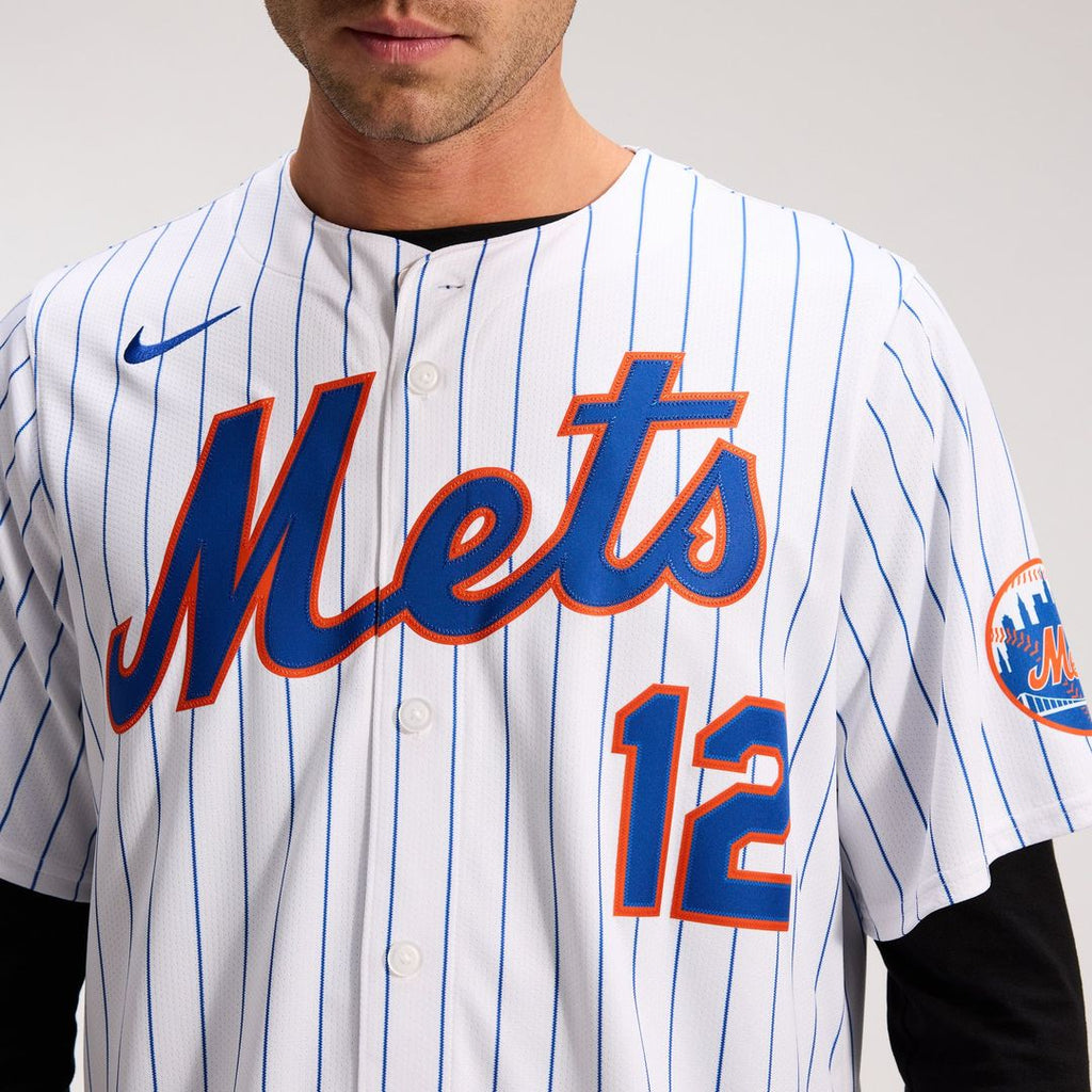 Francisco Lindor New York Mets Nike Home Limited Jersey - White | MLB Fan Gear