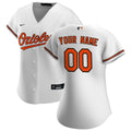 Baltimore Orioles Nike Women's Home Replica Custom Jersey - White | MLB Fan Gear