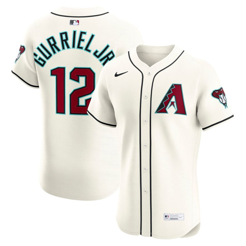 Lourdes Gurriel Jr. Arizona Diamondbacks Nike Home Elite Jersey - Cream | MLB Fan Gear