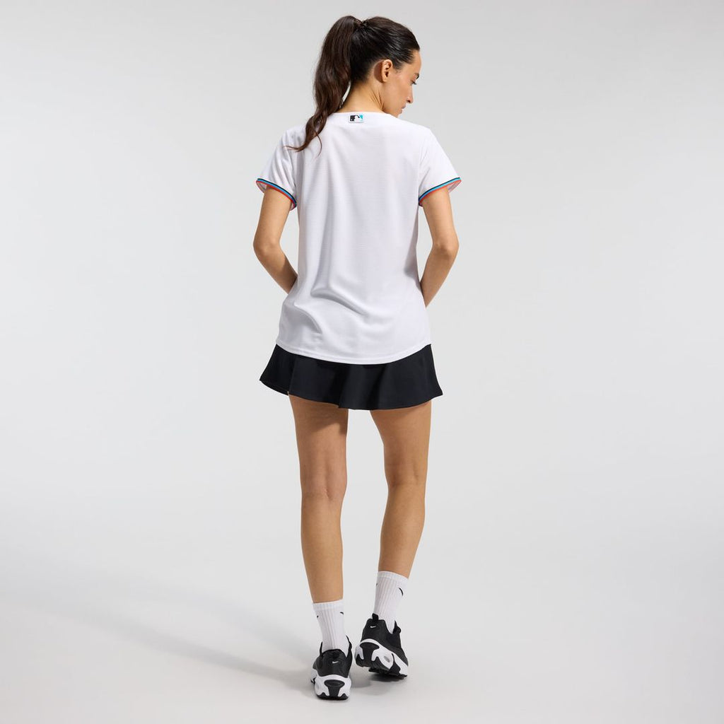 Miami Marlins Nike Women's Replica Team Jersey - White | MLB Fan Gear