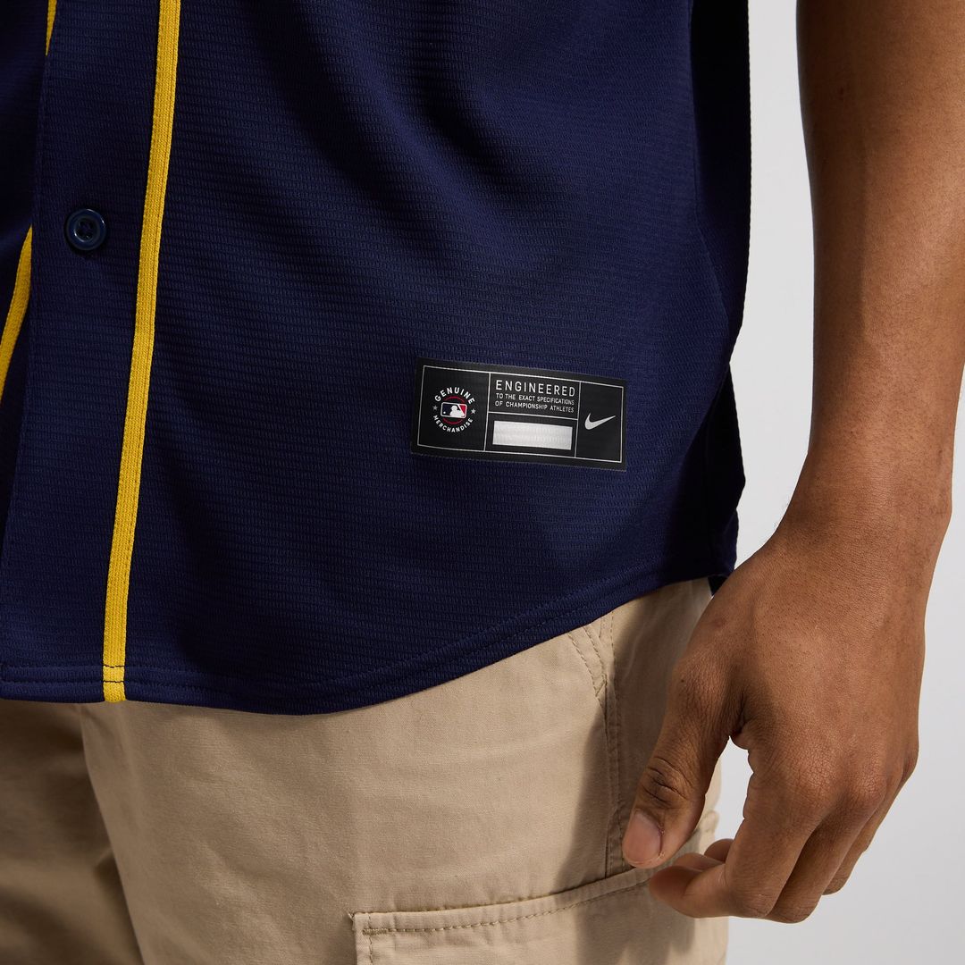 Milwaukee Brewers Nike Home Replica Team Jersey - Cream | MLB Fan Gear