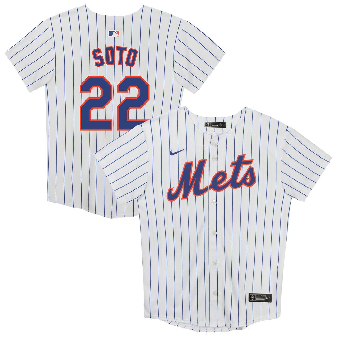 Juan Soto New York Mets Nike Preschool Home Game Jersey - White | MLB Fan Gear