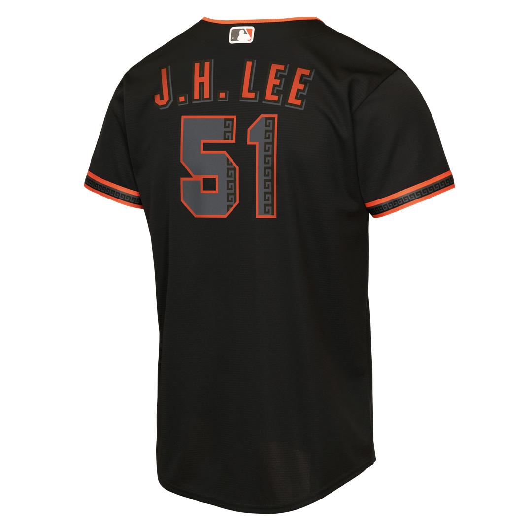 Jung Hoo Lee San Francisco Giants Nike Youth Alternate Replica Jersey - Orange | MLB Fan Gear