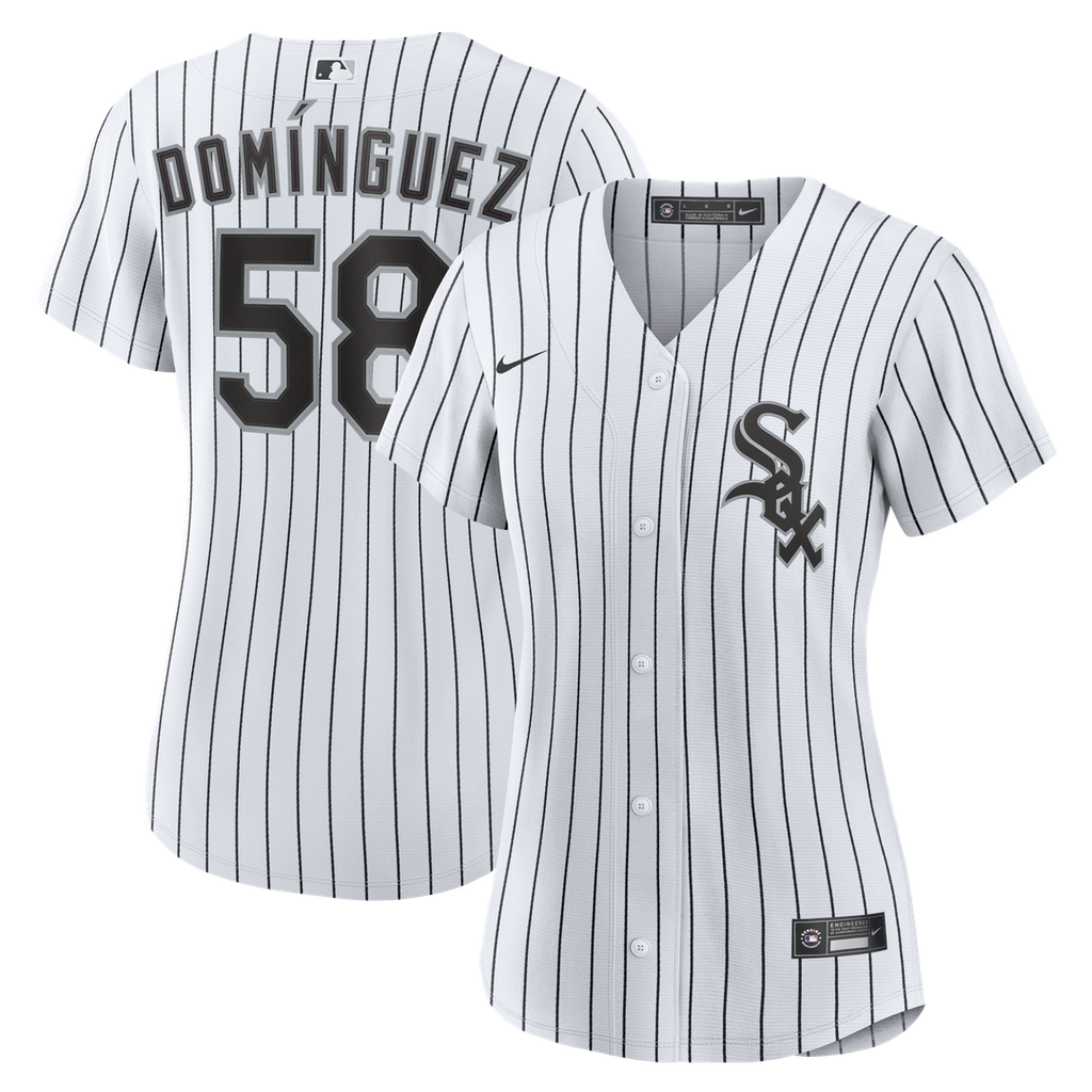 Seranthony Domínguez Chicago White Sox Nike Women's Home Replica Jersey - White | MLB Fan Gear
