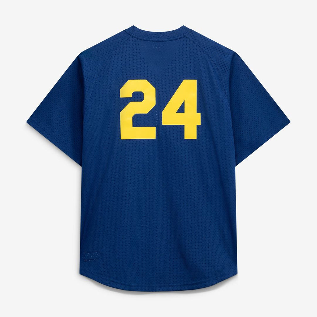Seattle Mariners Mitchell & Ness Big & Tall Cooperstown Collection Mesh Batting Practice Jersey - Navy | MLB Fan Gear