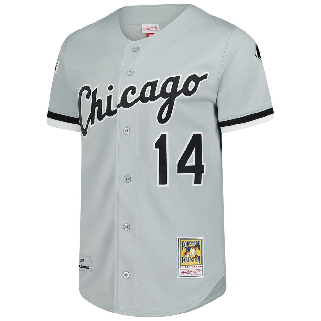 Paul Konerko Chicago White Sox Mitchell & Ness 2005 Cooperstown Collection Authentic Jersey - Gray | MLB Fan Gear