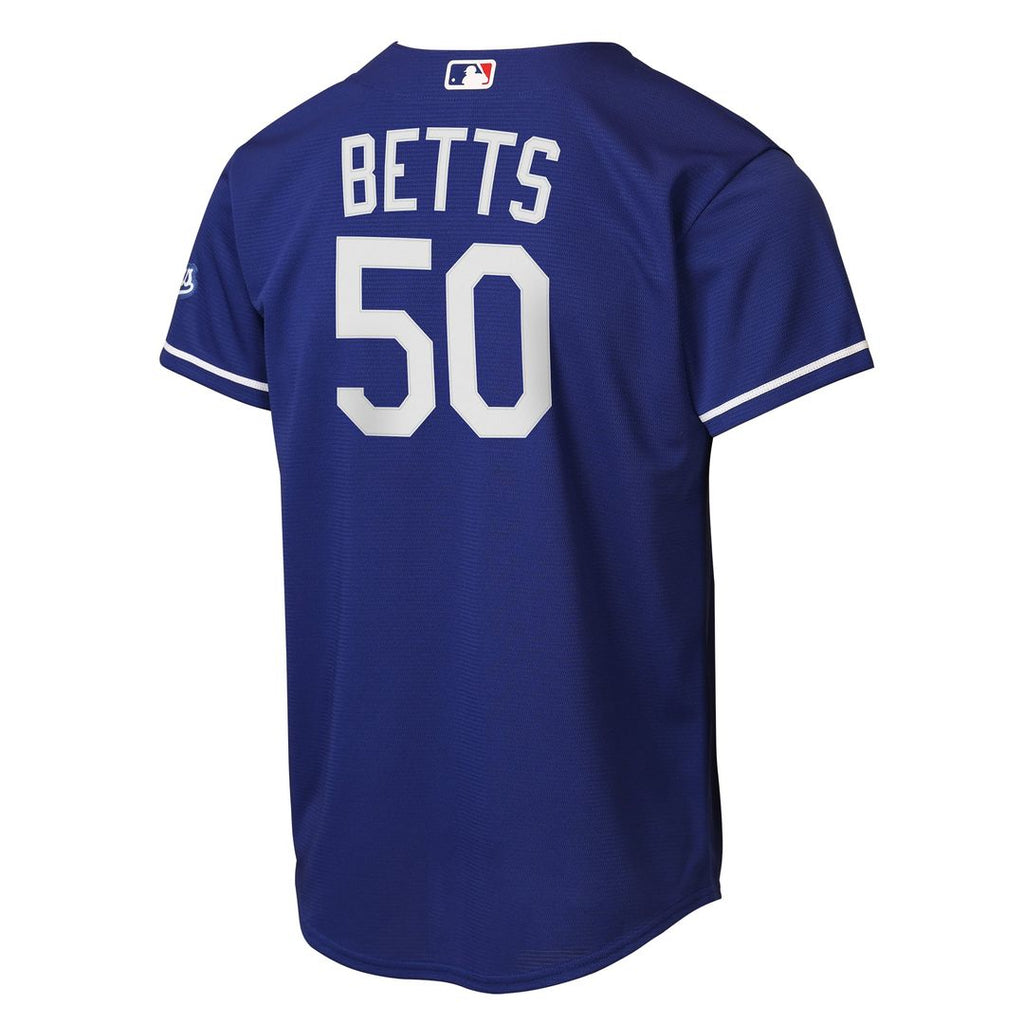 Mookie Betts Los Angeles Dodgers Nike Youth Home Stadium Jersey - White | MLB Fan Gear