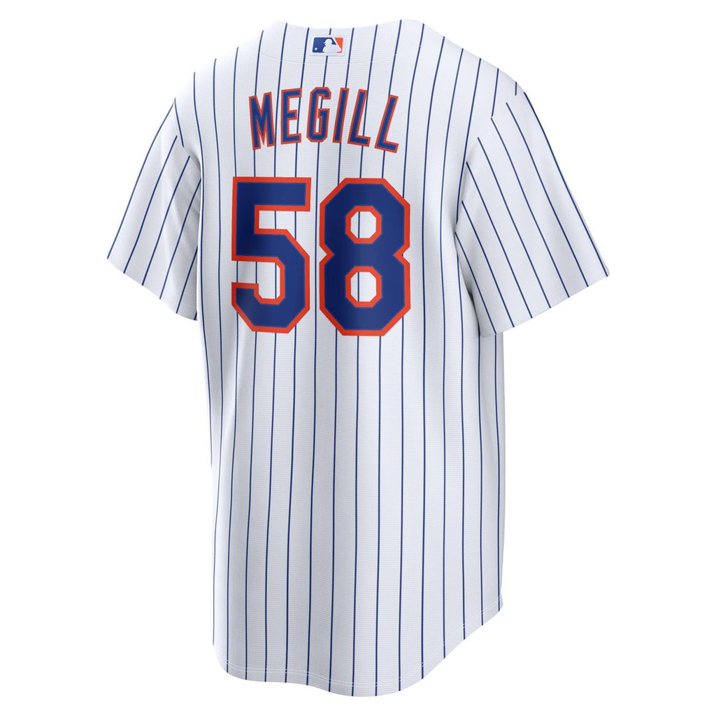 Tylor Megill New York Mets Nike Home Replica Jersey - White | MLB Fan Gear