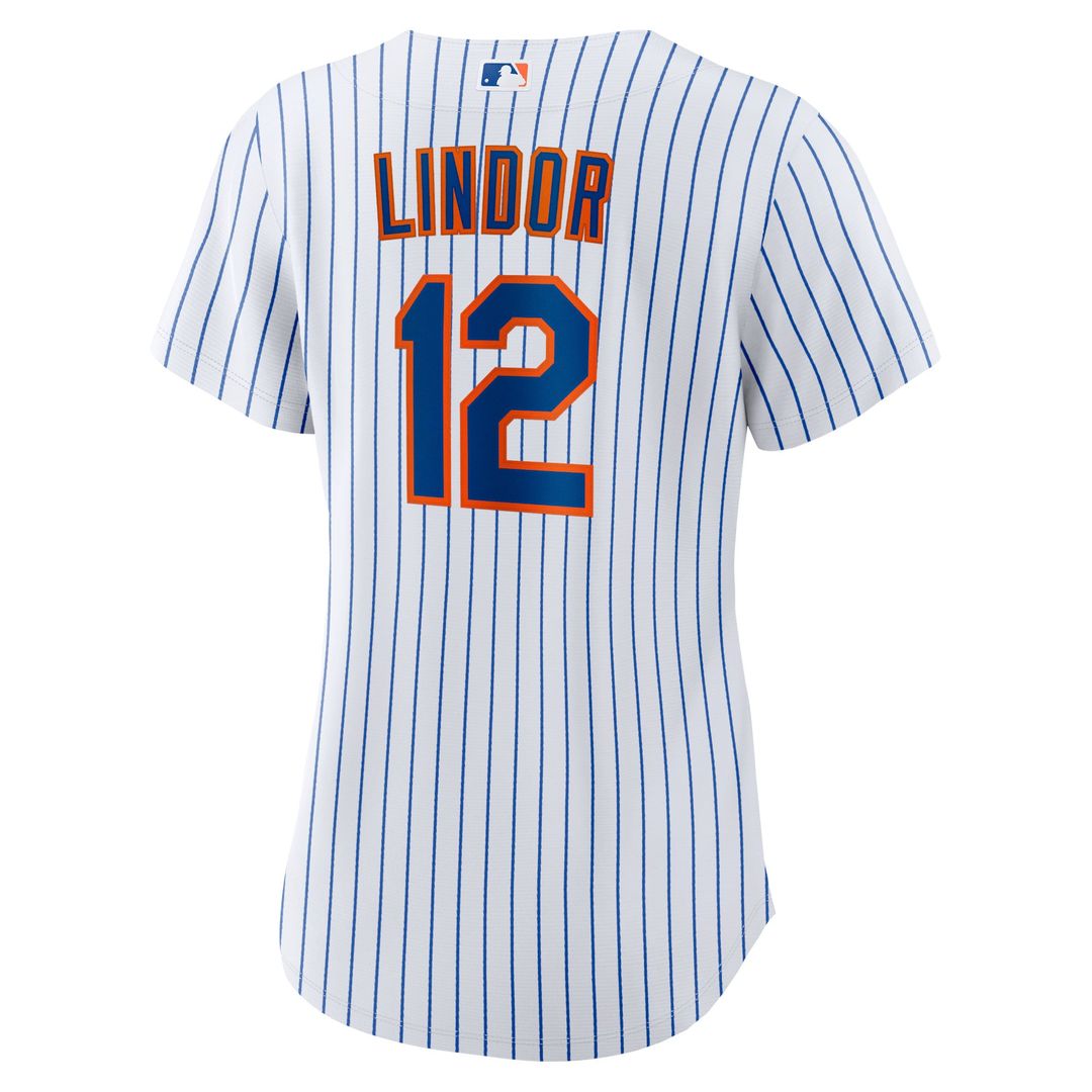 Francisco Lindor New York Mets Nike Women's Home Replica Player Jersey - White | MLB Fan Gear