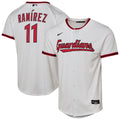 José Ramírez Cleveland Guardians Nike Youth Home Replica Player Jersey - White | MLB Fan Gear