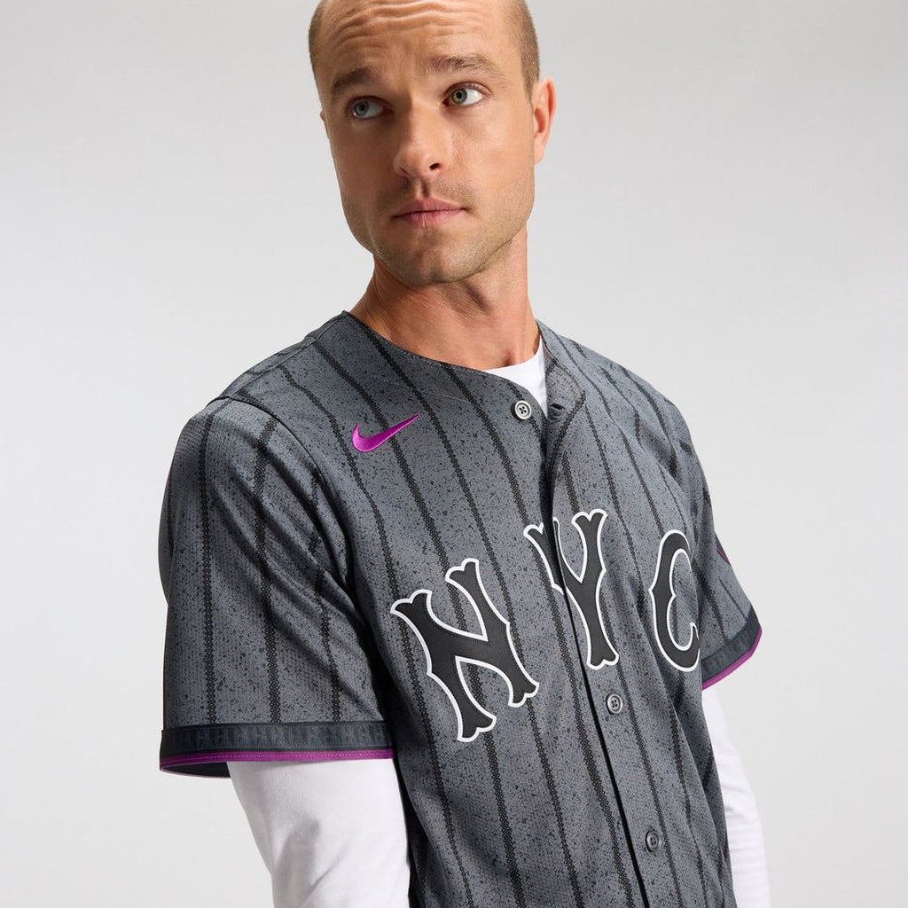 New York Mets Nike City Connect Limited Jersey - Gray | MLB Fan Gear