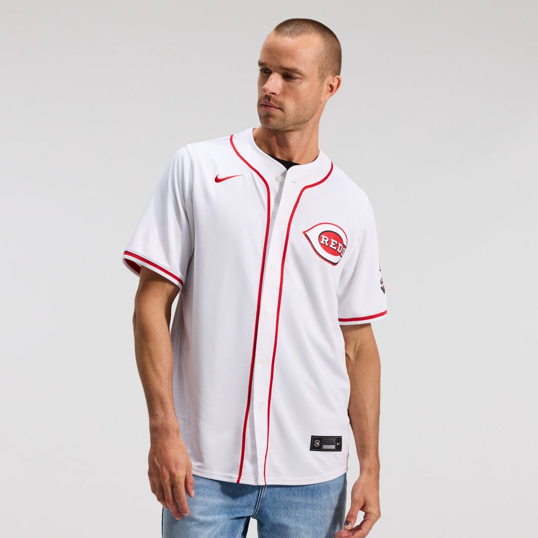 Cincinnati Reds Nike Home Limited Jersey - White | MLB Fan Gear