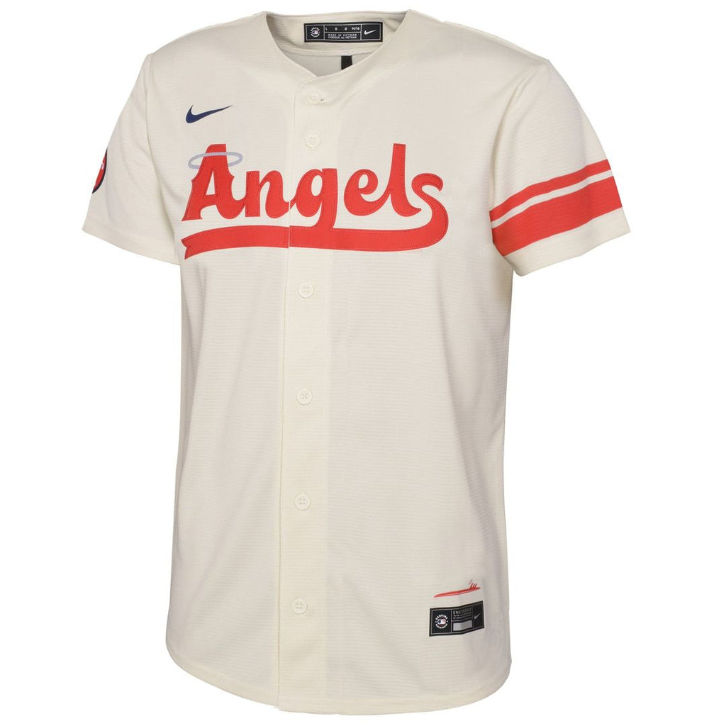 Los Angeles Angels Nike Toddler City Connect Replica Jersey - Cream | MLB Fan Gear