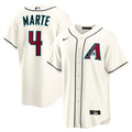 Ketel Marte Arizona Diamondbacks Nike Home Replica Jersey - Cream | MLB Fan Gear