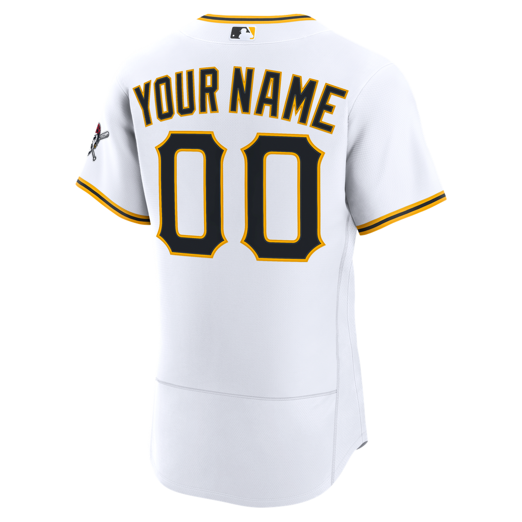 Pittsburgh Pirates Nike Home Authentic Custom Jersey - White | MLB Fan Gear