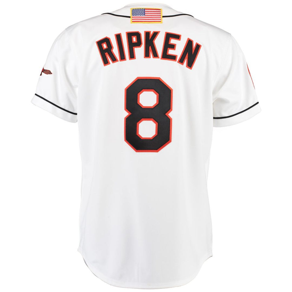 Cal Ripken Baltimore Orioles Mitchell & Ness Home Authentic Jersey - White | MLB Fan Gear