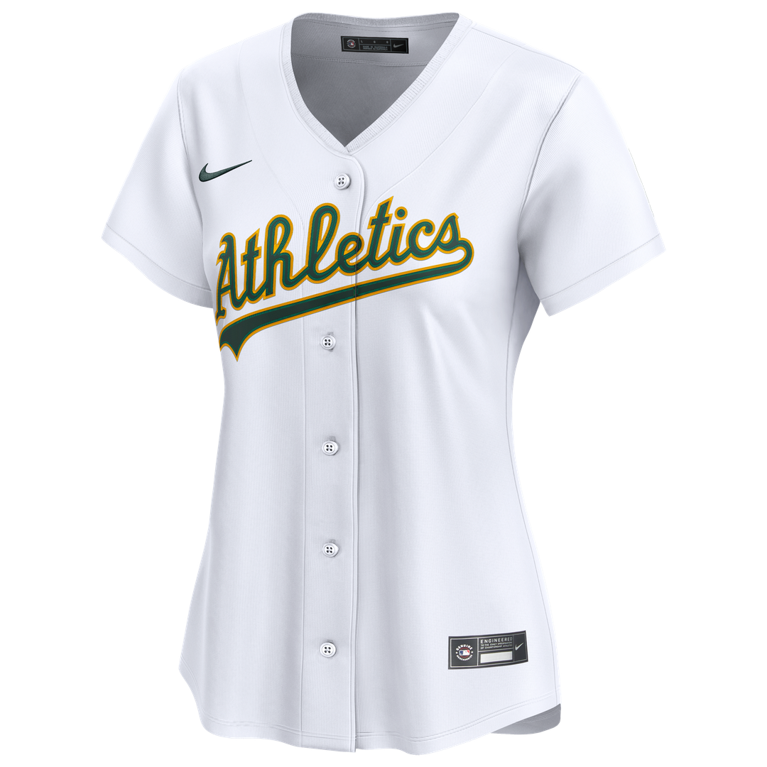 Athletics Nike Women's Home Limited Jersey - White | MLB Fan Gear