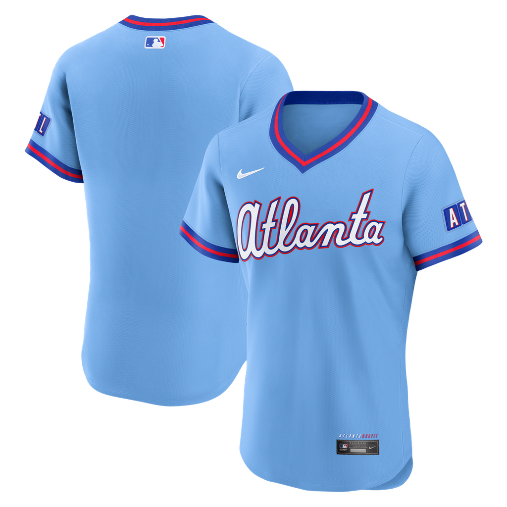 Atlanta Braves Nike 2026 City Connect Authentic Jersey - Powder Blue | MLB Fan Gear
