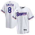 Josh Smith Texas Rangers Nike Home Replica Jersey - White | MLB Fan Gear