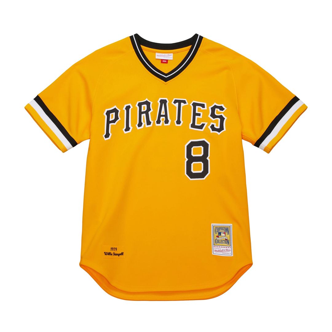Willie Stargell Pittsburgh Pirates Mitchell & Ness Cooperstown Collection 1979 Authentic Jersey - White | MLB Fan Gear