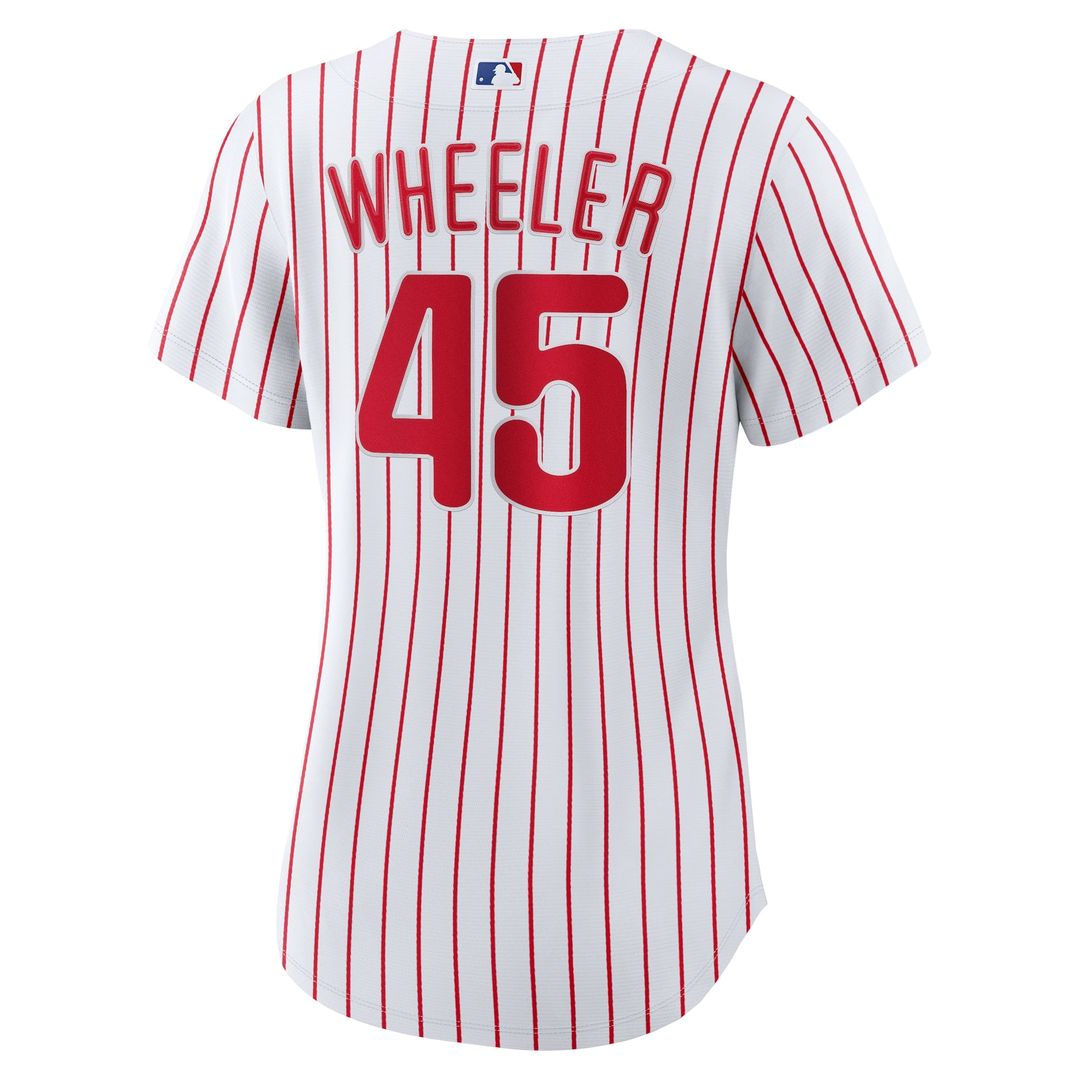 Zack Wheeler Philadelphia Phillies Nike Women's Home Replica Jersey - White | MLB Fan Gear