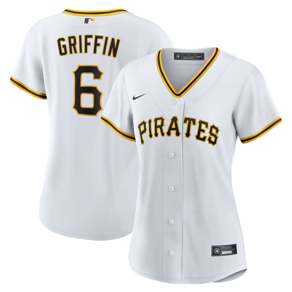 Konnor Griffin Pittsburgh Pirates Nike Women's Home Replica Jersey - White | MLB Fan Gear