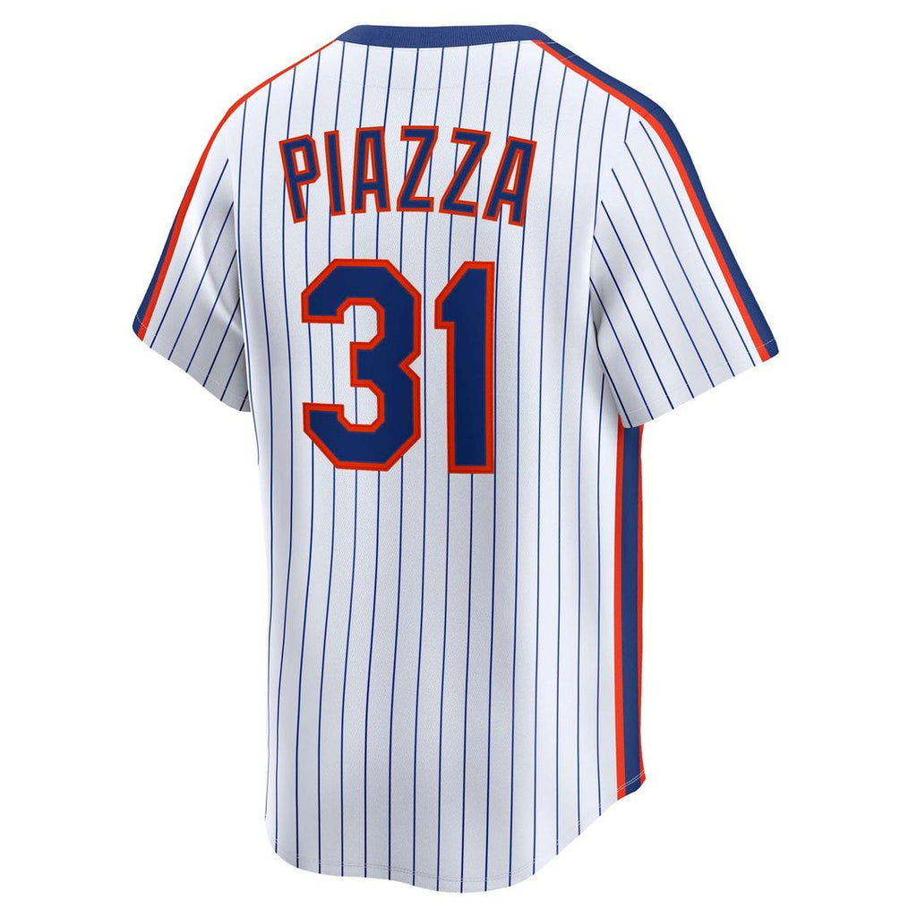 Mike Piazza New York Mets Nike Throwback Cooperstown Collection Limited Jersey - White | MLB Fan Gear