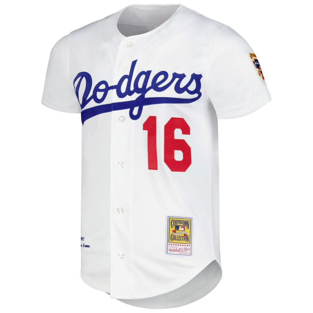 Hideo Nomo Los Angeles Dodgers Mitchell & Ness Cooperstown Collection Authentic Jersey - White | MLB Fan Gear