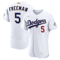 Freddie Freeman Los Angeles Dodgers Nike 2026 Gold Collection Authentic Jersey - White | MLB Fan Gear