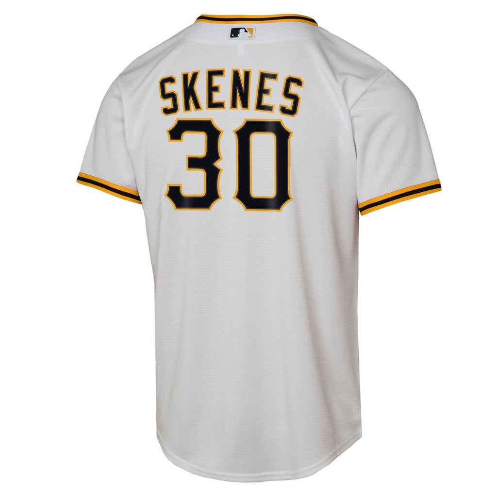 Paul Skenes Pittsburgh Pirates Nike Youth Home Replica Player Jersey - White | MLB Fan Gear