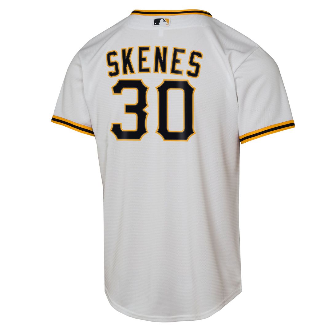 Paul Skenes Pittsburgh Pirates Nike Youth Home Replica Player Jersey - White | MLB Fan Gear