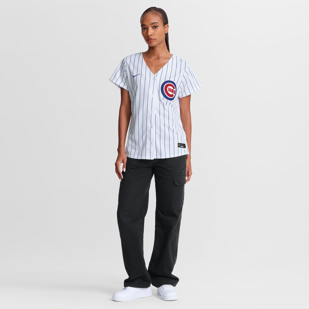 Chicago Cubs Nike Women's Home Replica Jersey - White | MLB Fan Gear