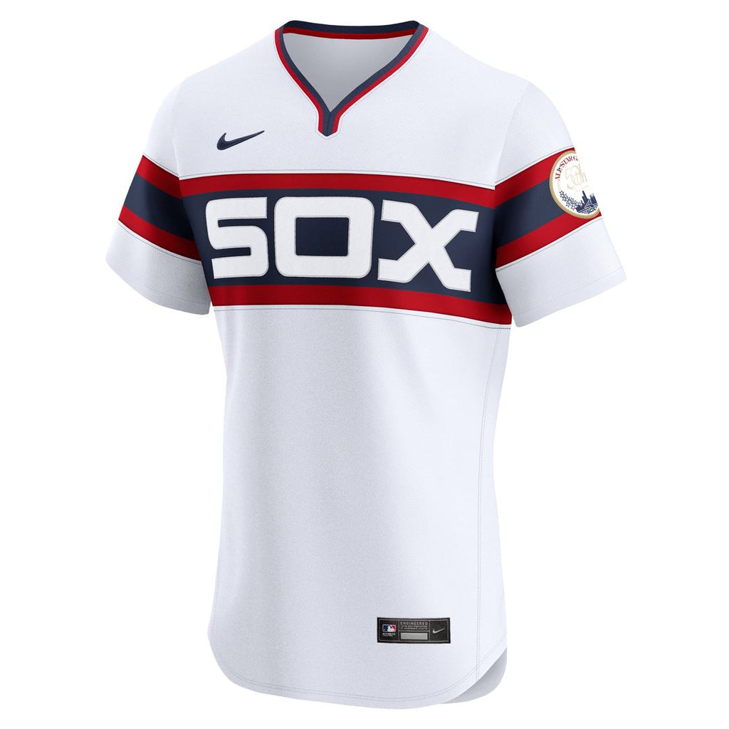 Chicago White Sox Nike Alternate Vapor Premier Elite Patch Jersey - White | MLB Fan Gear