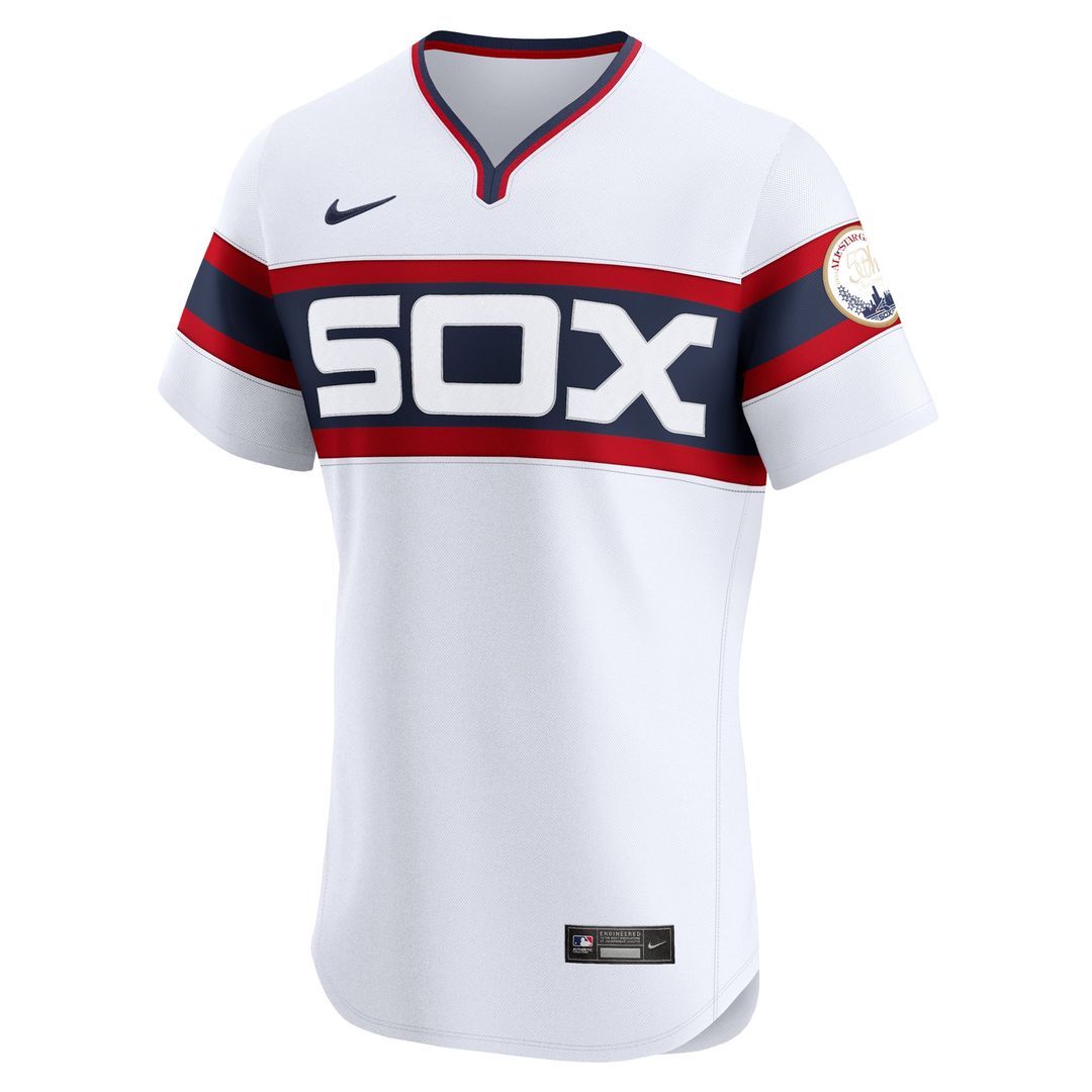 Chicago White Sox Nike Alternate Vapor Premier Elite Patch Jersey - White | MLB Fan Gear
