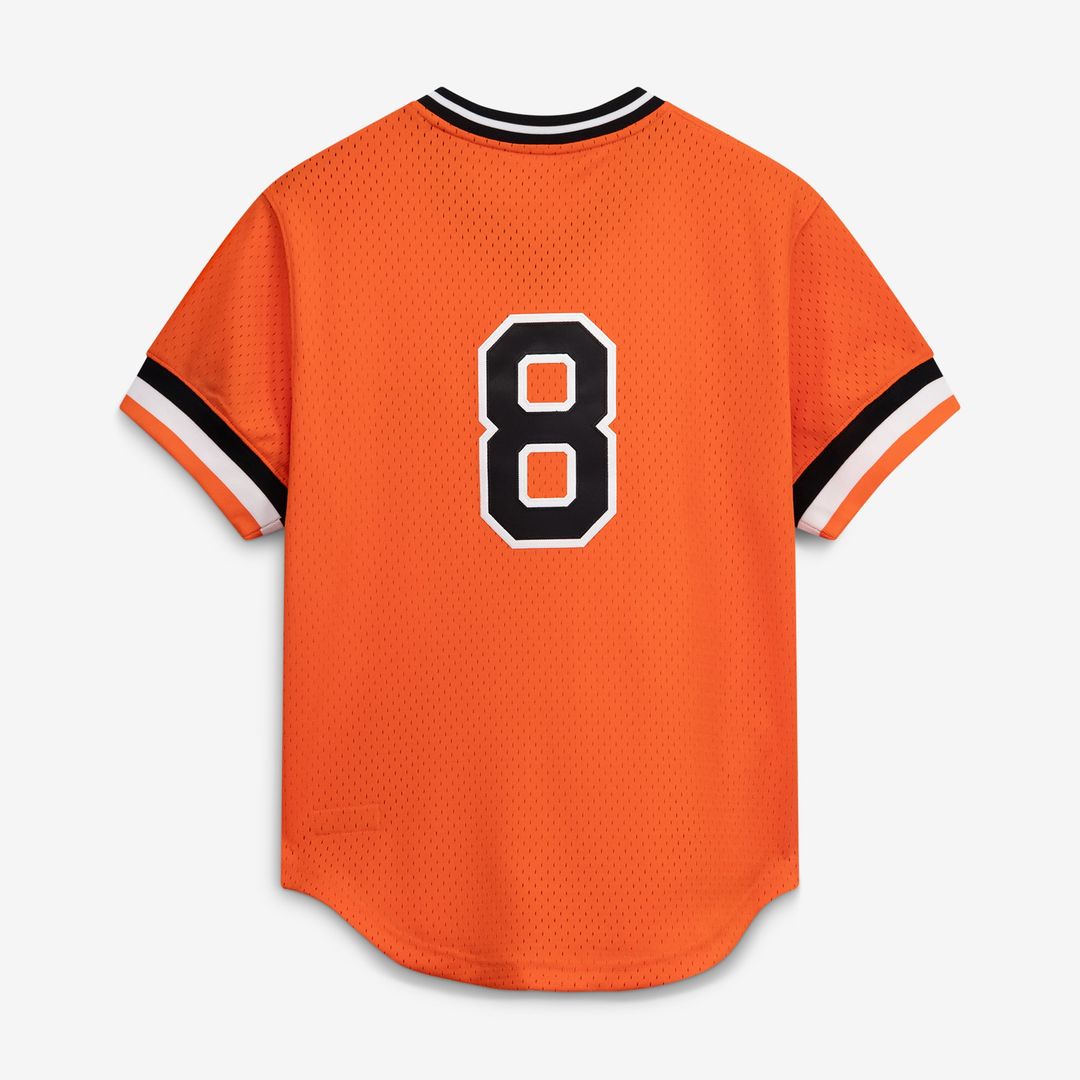 Cal Ripken Jr. Baltimore Orioles Mitchell & Ness Authentic Batting Practice Jersey - White | MLB Fan Gear