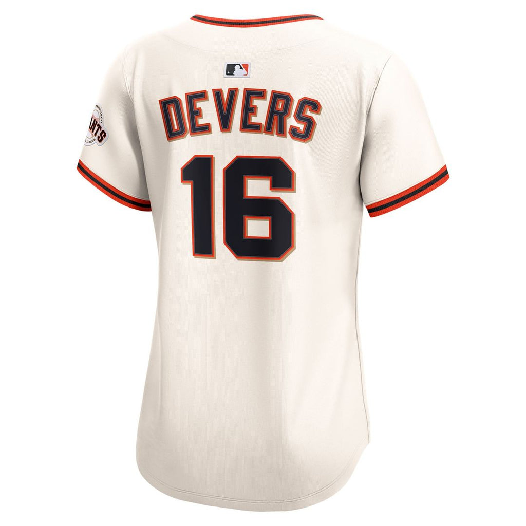 Rafael Devers San Francisco Giants Nike Women's Home Limited Player Jersey - Cream | MLB Fan Gear