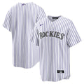 Colorado Rockies Nike Home Blank Replica Jersey - White | MLB Fan Gear