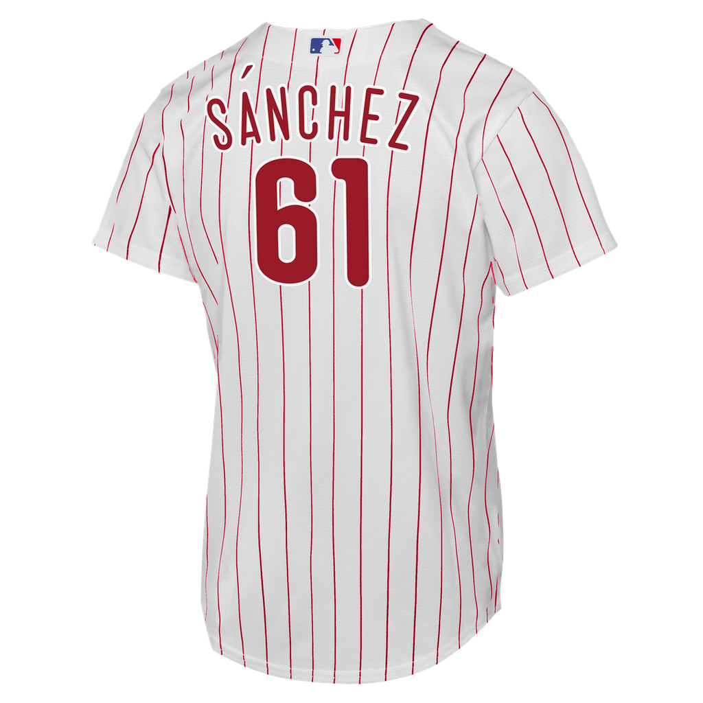 Cristopher Sánchez Philadelphia Phillies Nike Youth Home Replica Jersey - White | MLB Fan Gear