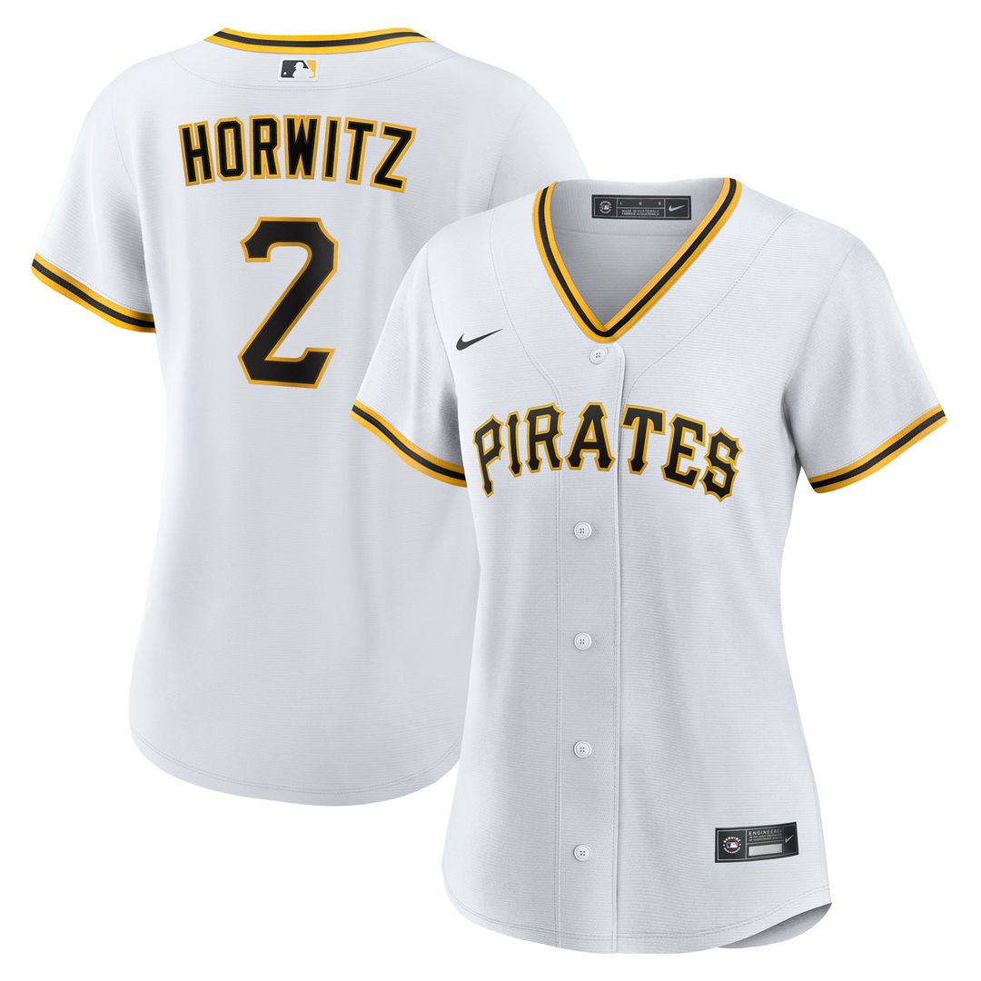 Spencer Horwitz Pittsburgh Pirates Nike Women's Home Replica Jersey - White | MLB Fan Gear