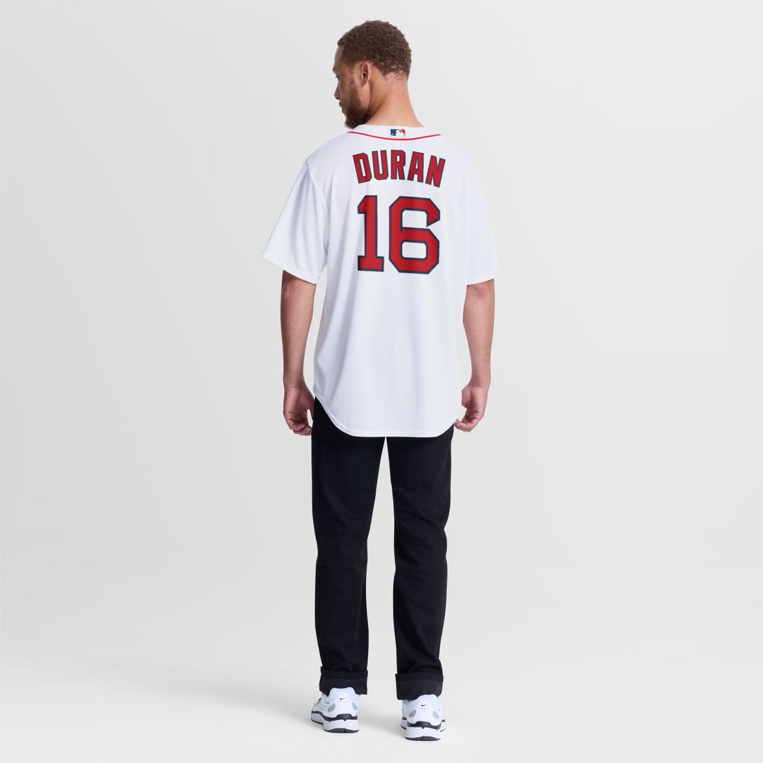 Jarren Duran Boston Red Sox Nike Home Replica Jersey - White | MLB Fan Gear