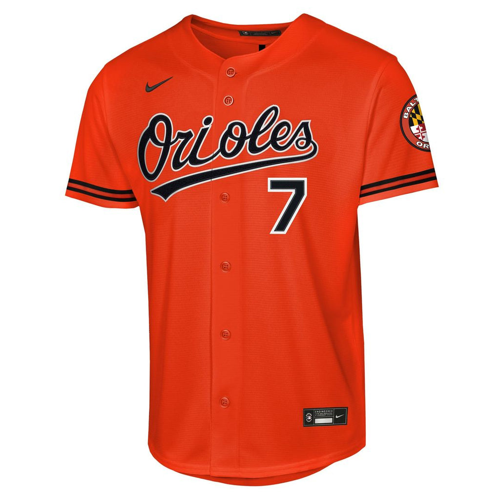 Jackson Holliday Baltimore Orioles Nike Youth Home Stadium Player Jersey - White | MLB Fan Gear