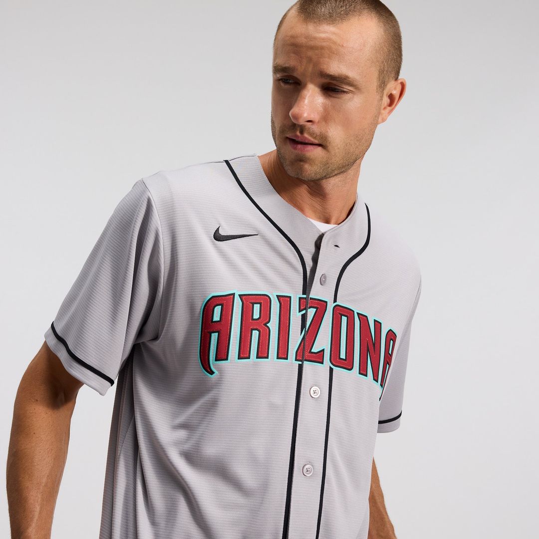 Corbin Carroll Arizona Diamondbacks Nike Road Replica Jersey - Gray | MLB Fan Gear